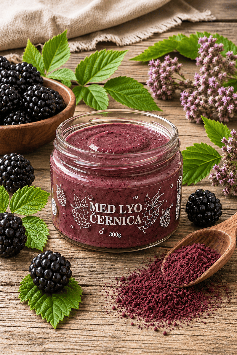 Med lyo černica 300 g